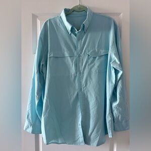 Huk A1A Long Sleeve Fishing Button Down​​​